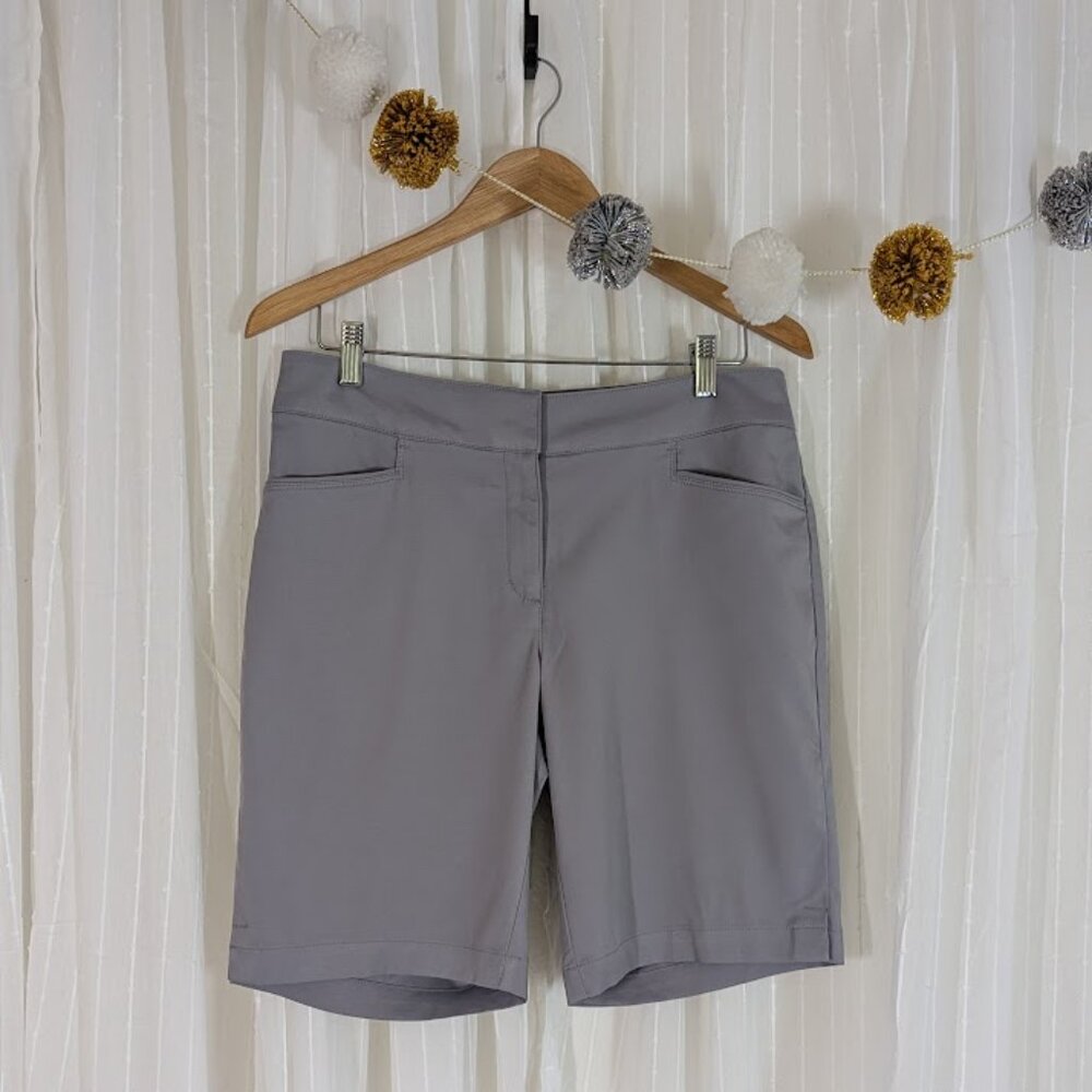 PGA Tour Motionflux 360 Golf Shorts Gray Size 8